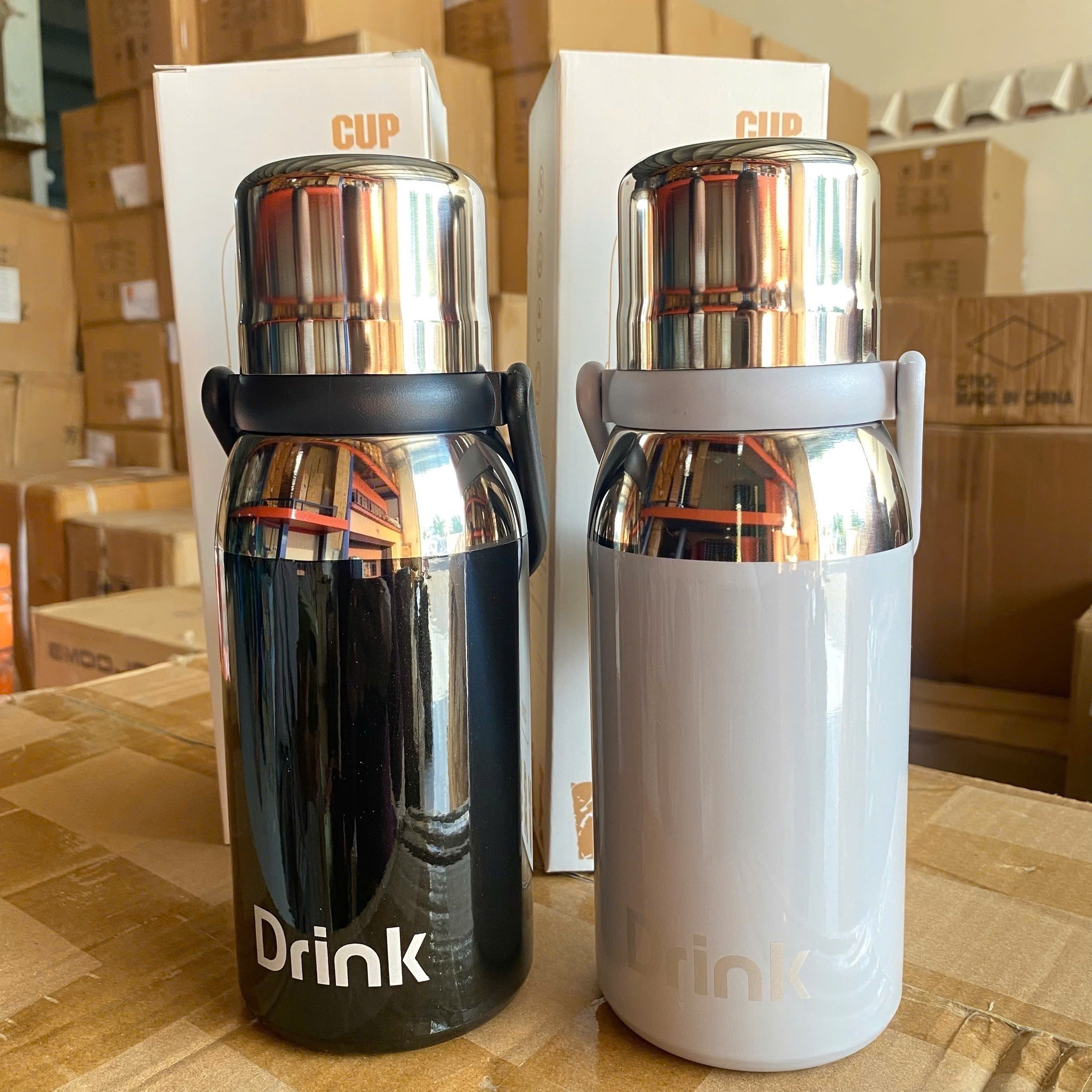 Bình Giữ Nhiệt 316 Có Quai DRINK 700ml 8270
